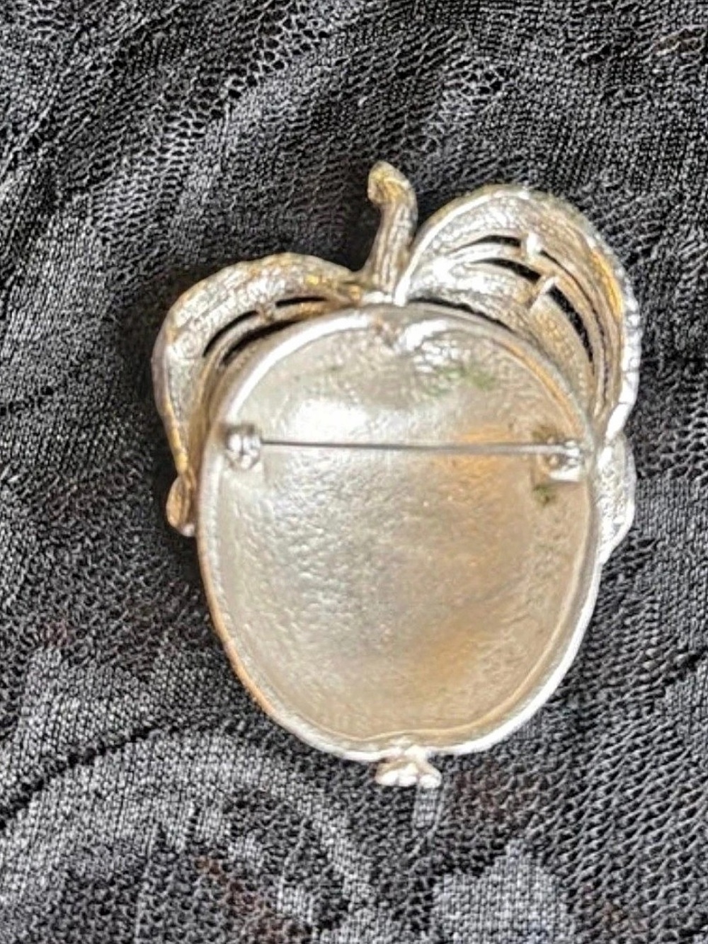 Sarah Coventry Adam's Delight Leaf Brooch Gold & Silver - Picture 2 of 3